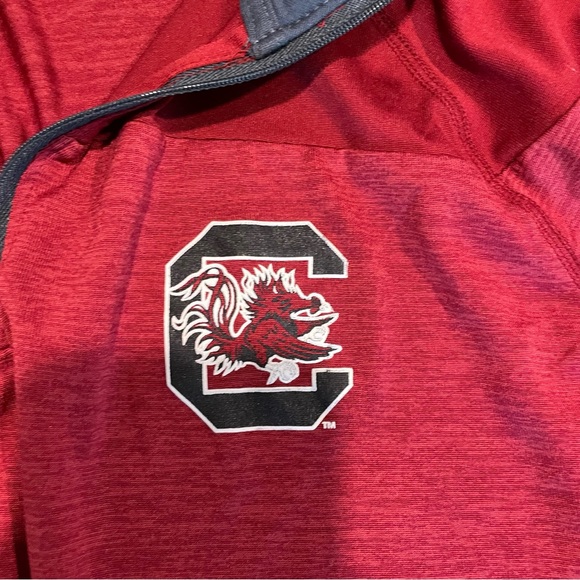 South Carolina Gamecocks Under Armour Men's Tech 1/4 Zip Tee - Medium - Picture 5 of 5